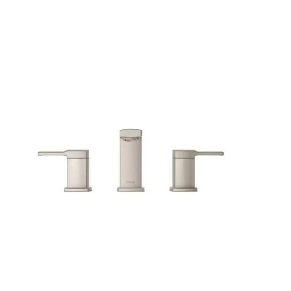 Pfister LG49-DA0C Deckard Widespread Bath Faucet, Brushed Nickel - Picture 3 of 4